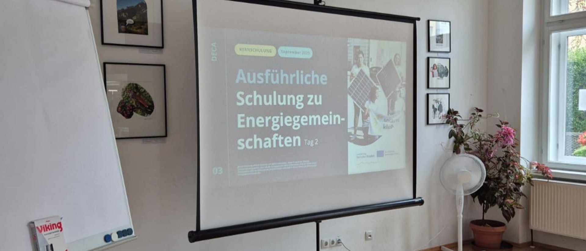 Wie war unser Training zu Energiegemeinschaften in Graz?