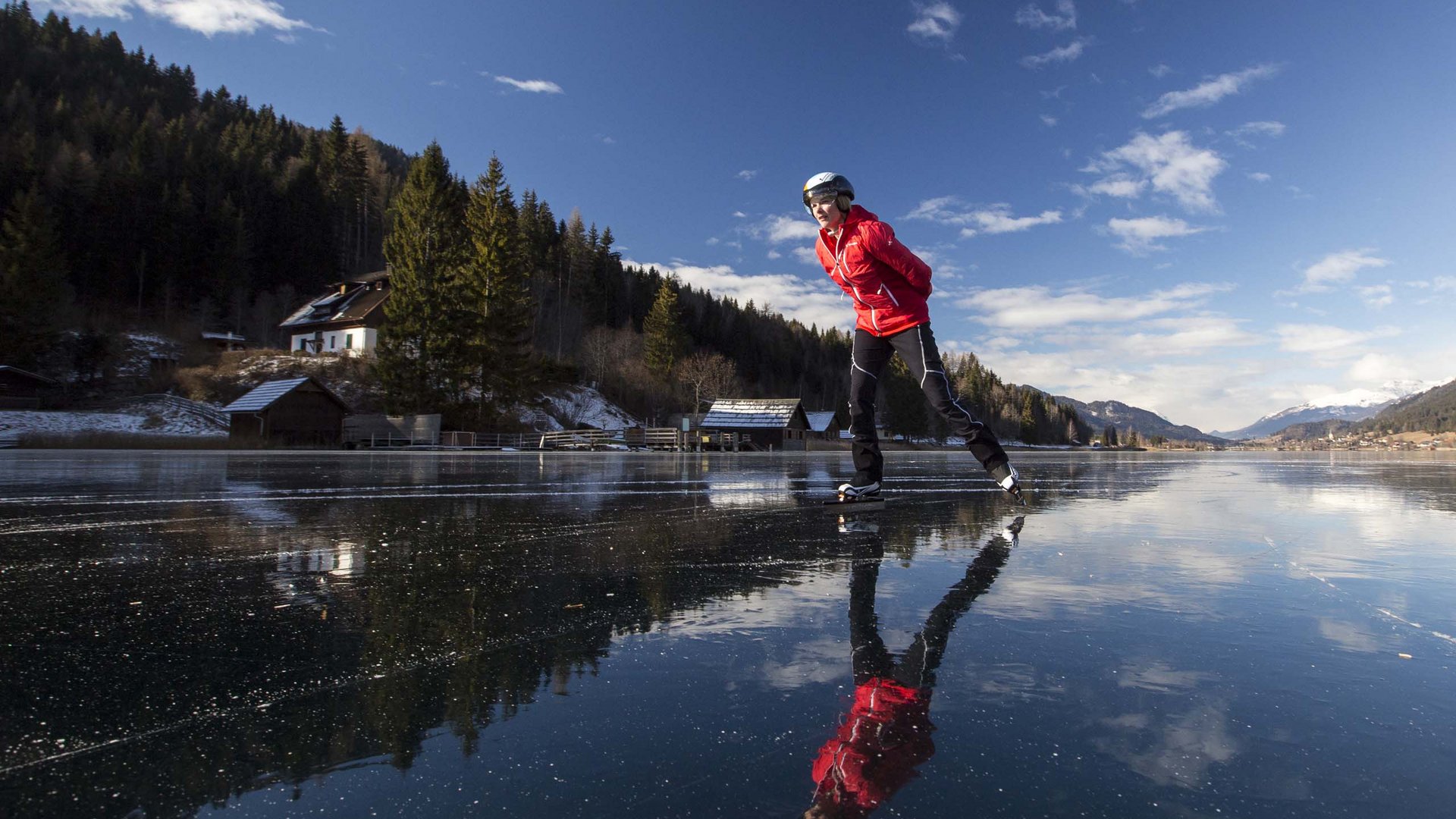 Pictures of gentle eco-tourism in the Alps