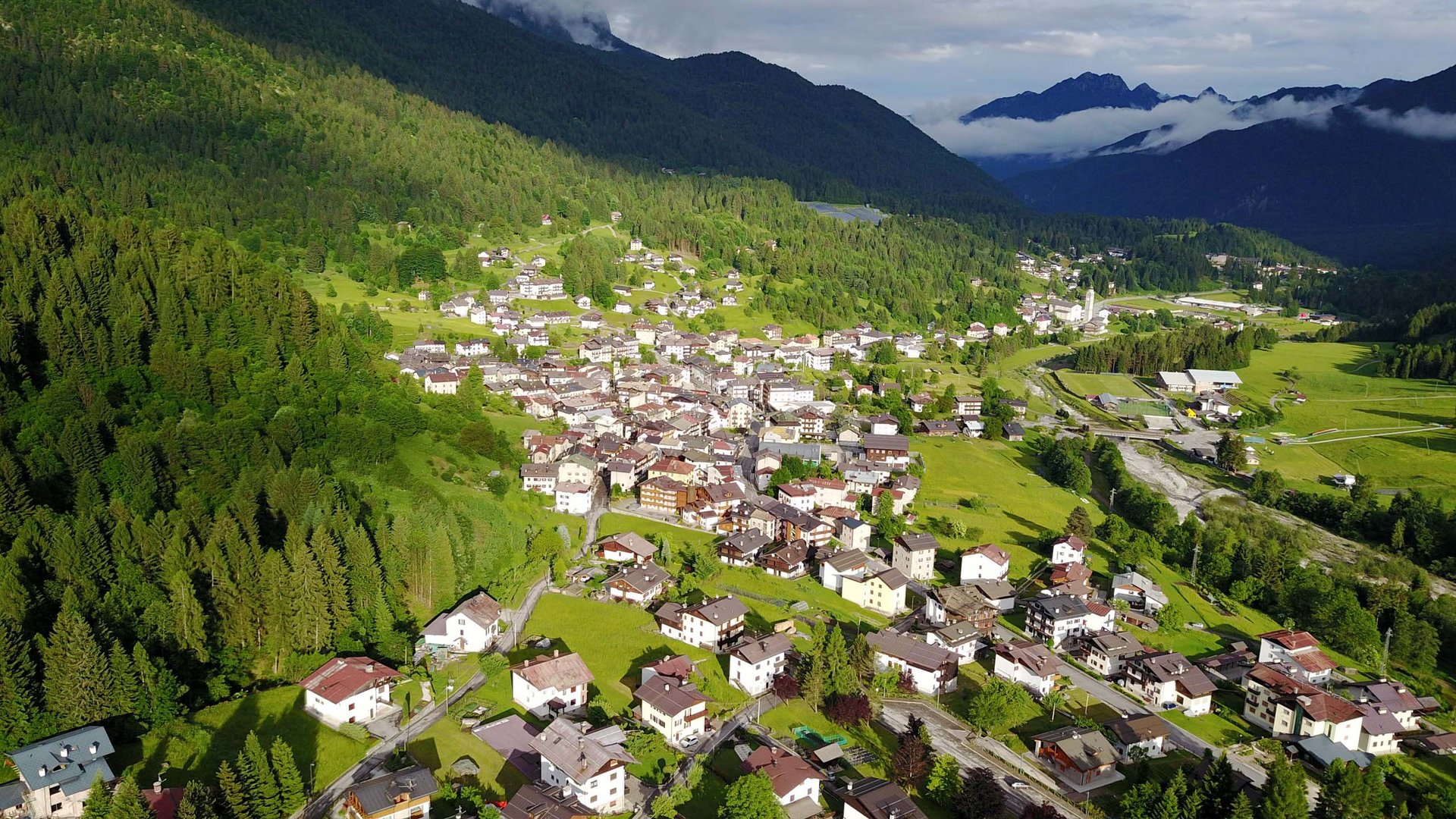 Pictures of gentle eco-tourism in the Alps