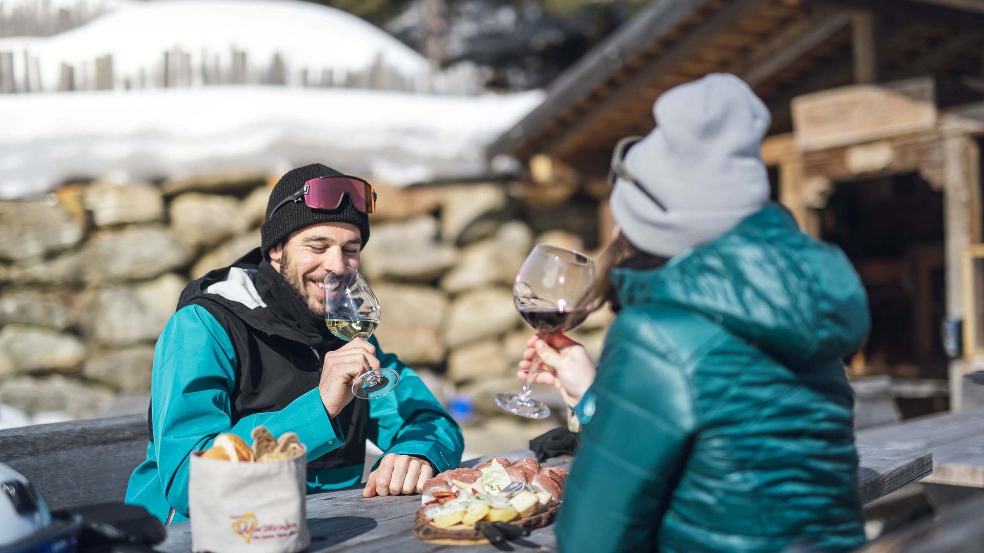 Pictures of gentle eco-tourism in the Alps