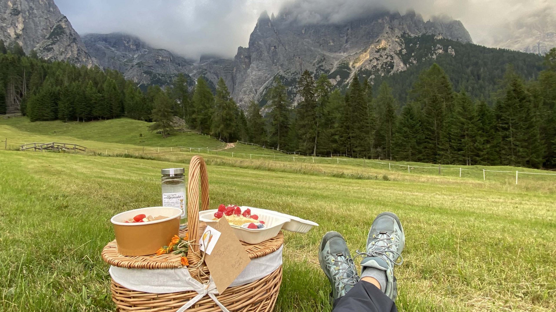 Sanfter Ökotourismus in den Alpen in Bildern