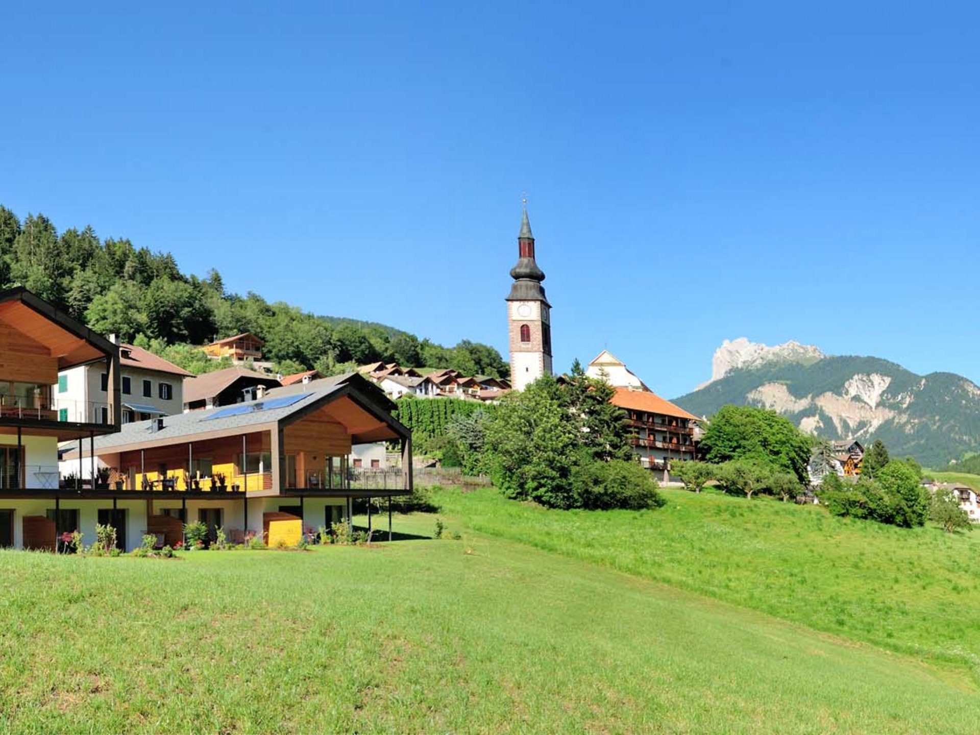 Funes, un rifugio tra le Dolomiti.