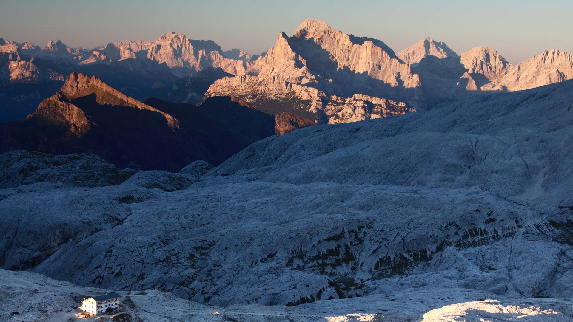 Pictures of gentle eco-tourism in the Alps