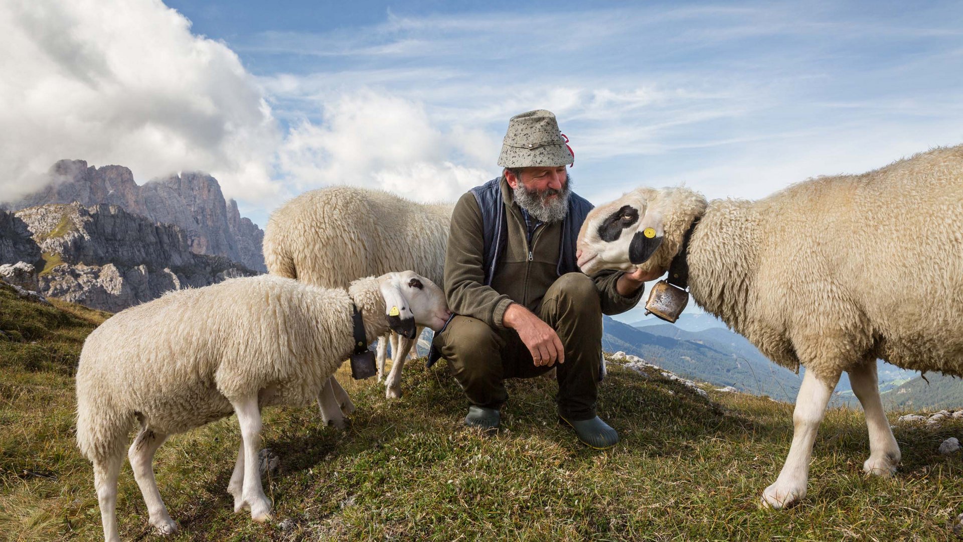 Sanfter Ökotourismus in den Alpen in Bildern