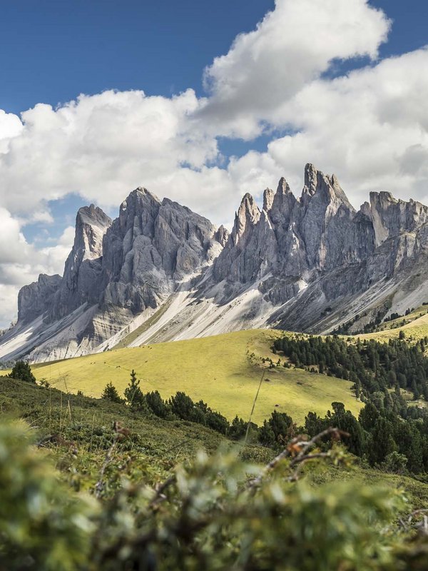 Funes, un rifugio tra le Dolomiti.