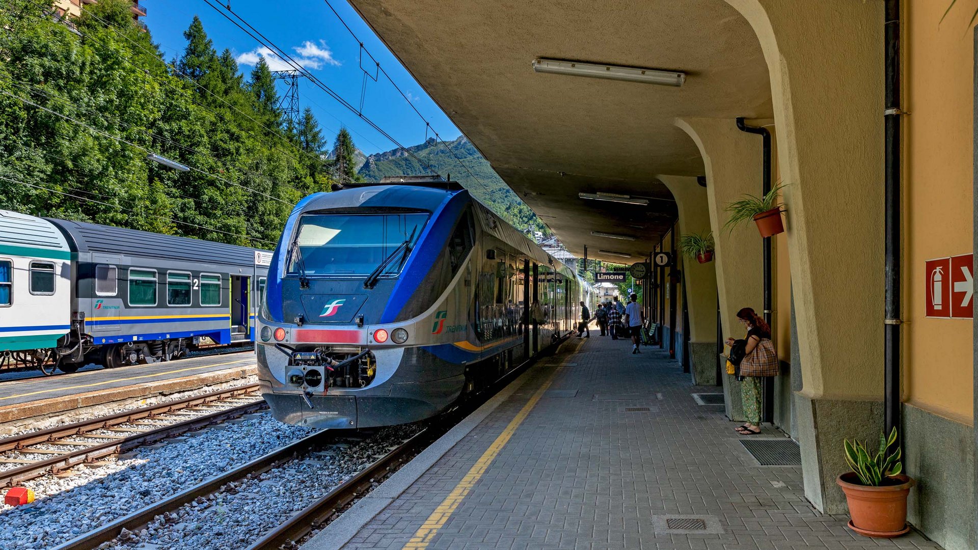 Pictures of gentle eco-tourism in the Alps