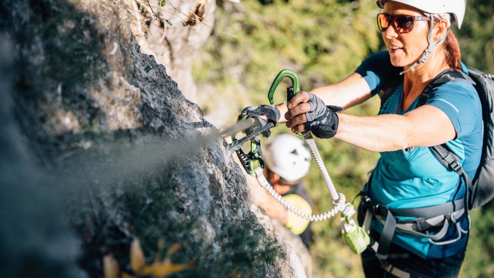 Pictures of gentle eco-tourism in the Alps