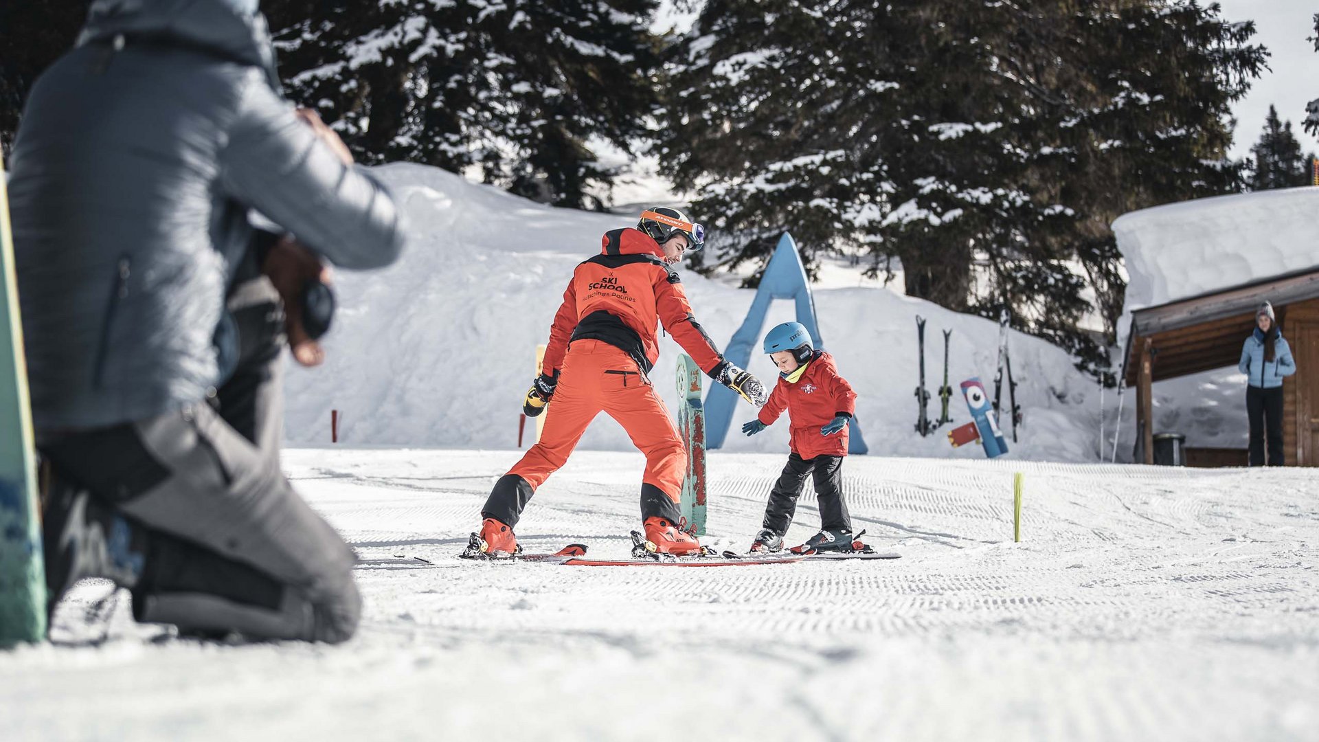 Pictures of gentle eco-tourism in the Alps