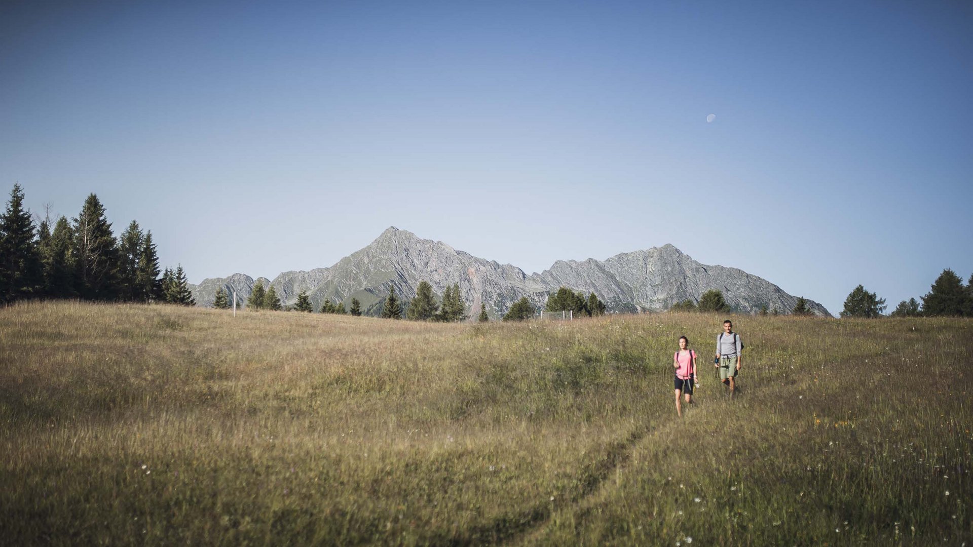 Pictures of gentle eco-tourism in the Alps