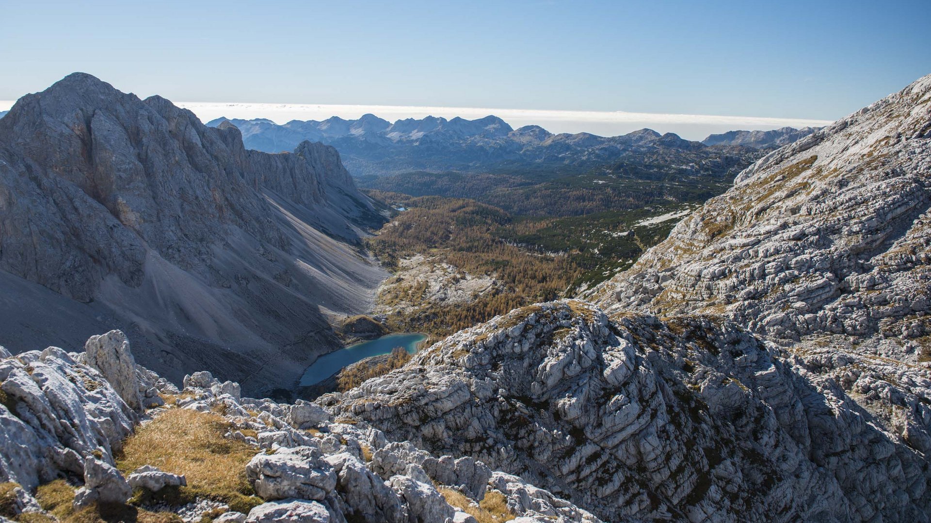 Pictures of gentle eco-tourism in the Alps