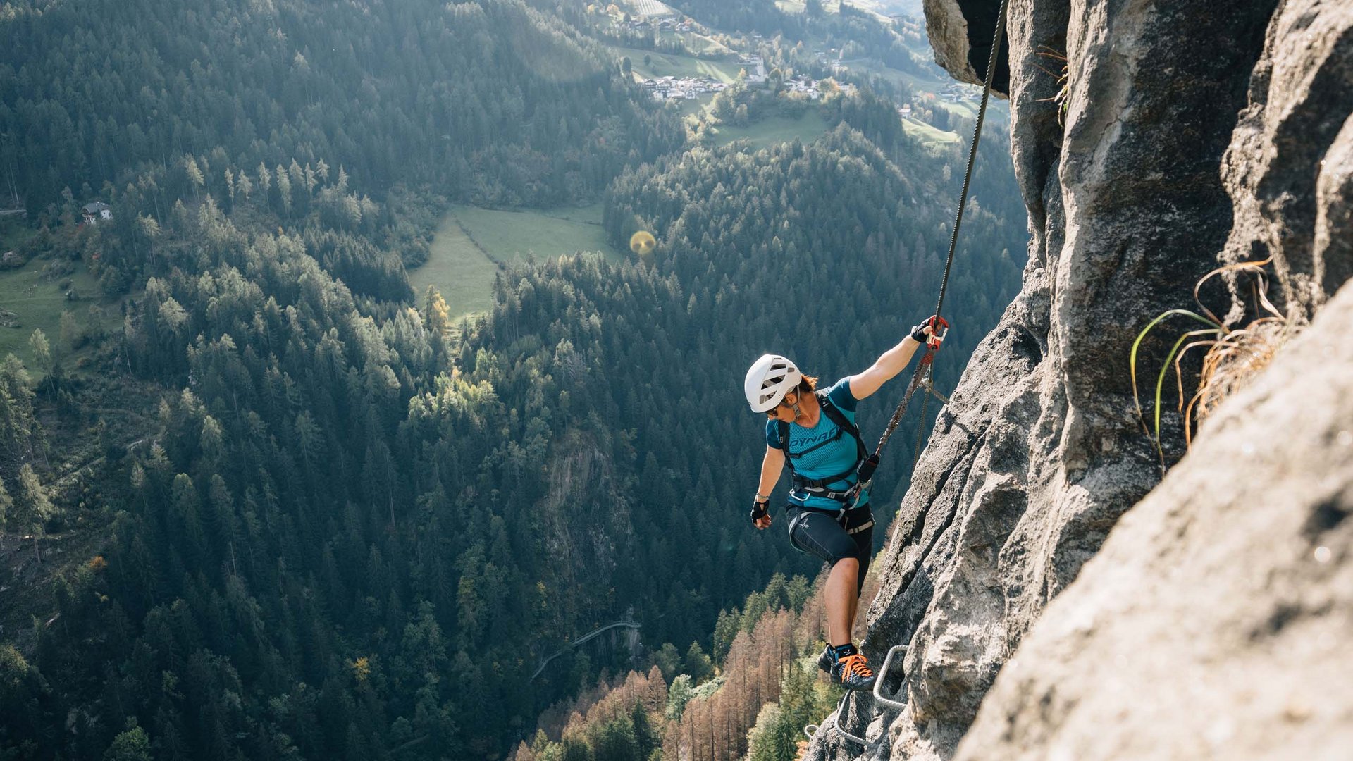 Pictures of gentle eco-tourism in the Alps