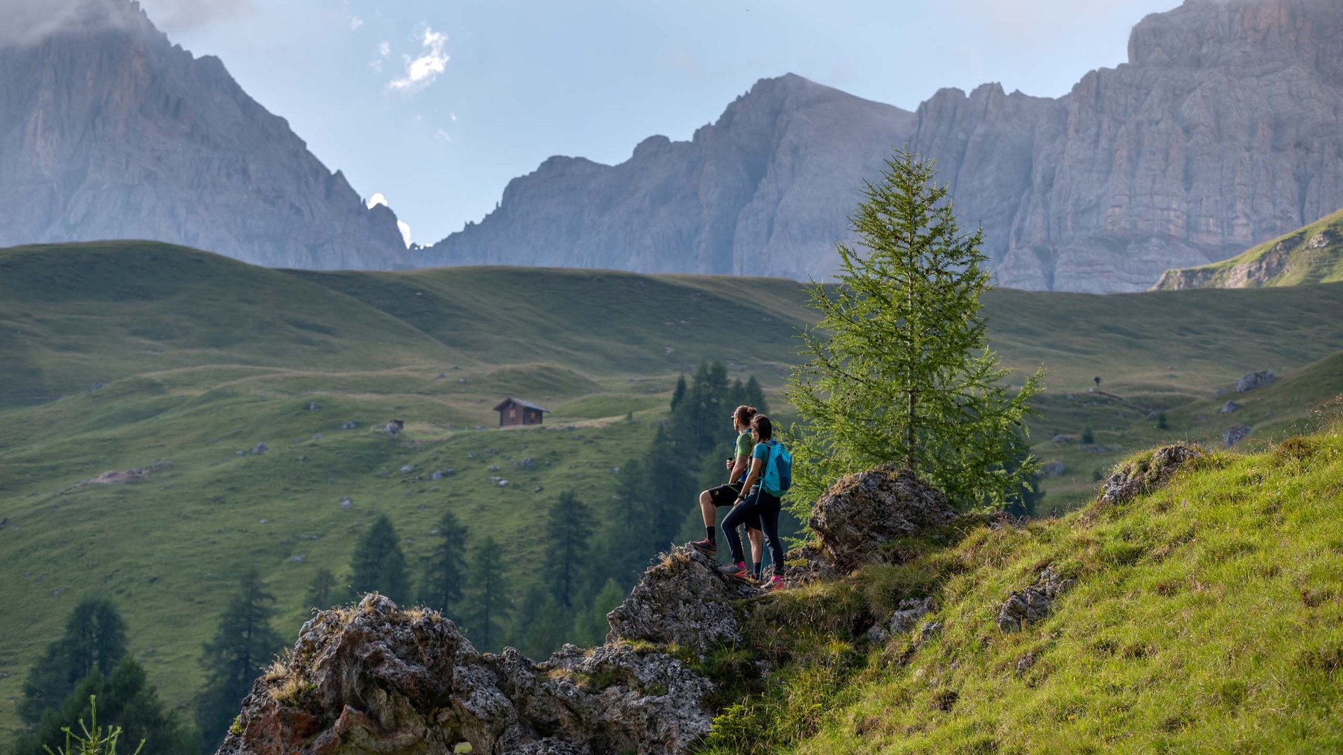 Sanfter Ökotourismus in den Alpen in Bildern