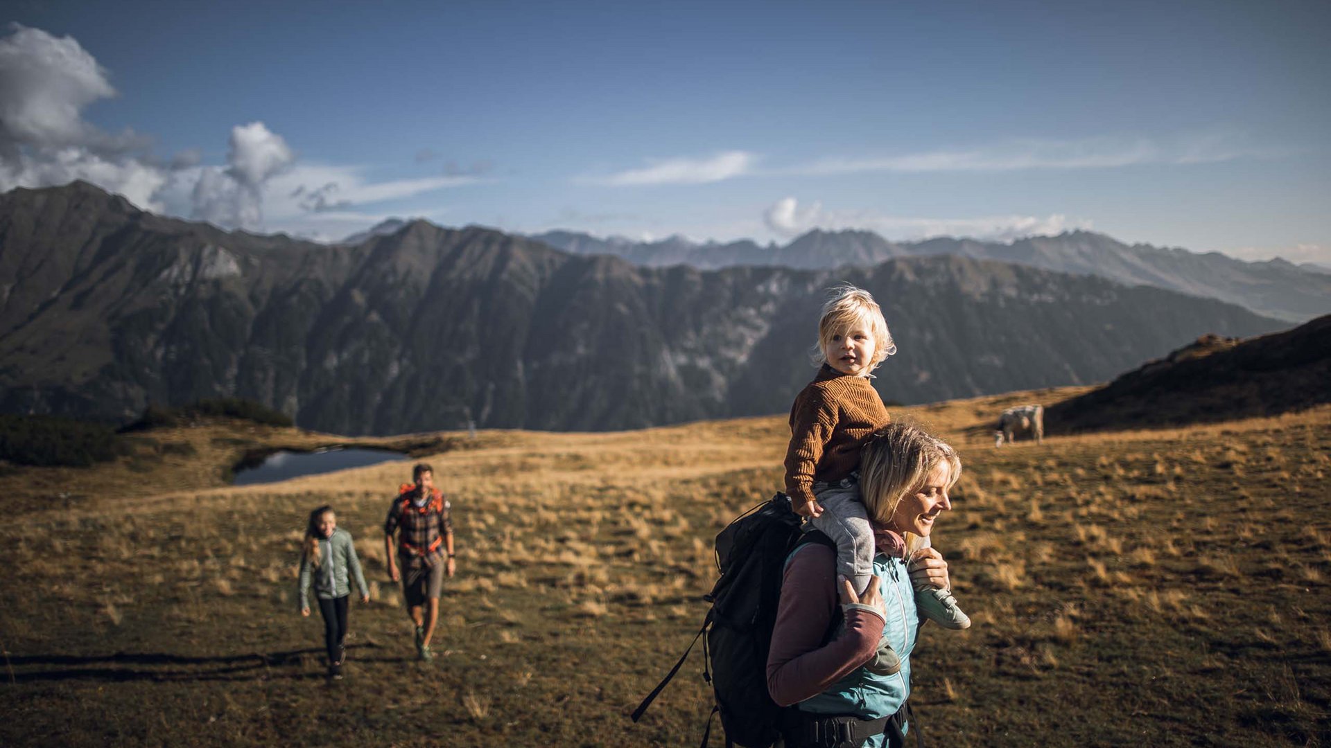 Sanfter Ökotourismus in den Alpen in Bildern