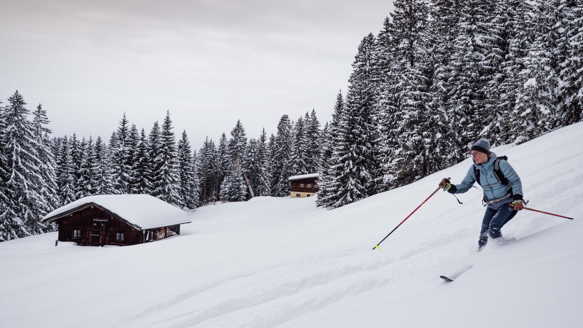 Sanfter Ökotourismus in den Alpen in Bildern