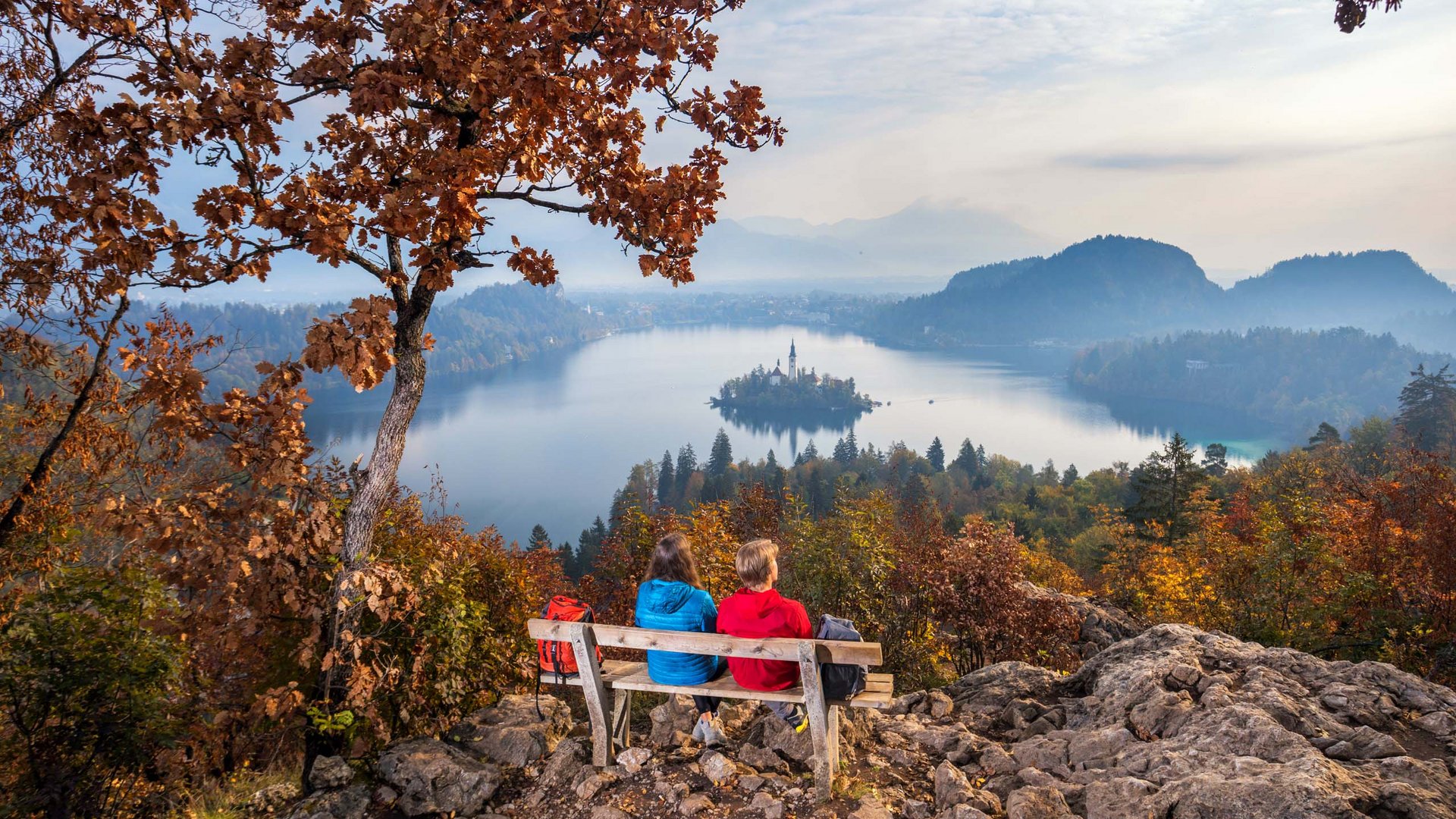 Sanfter Ökotourismus in den Alpen in Bildern