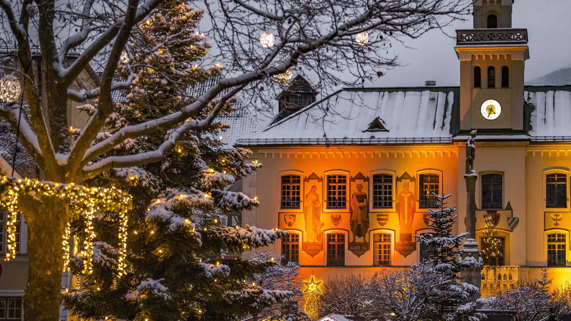 Pictures of gentle eco-tourism in the Alps